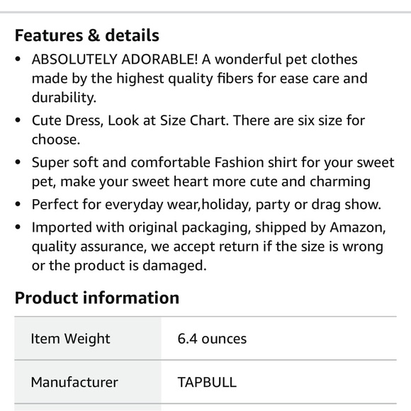 NWT - Fashion Pet Dog Clothes (Purple/Pink 4pack), X-Small - Picture 10 of 11